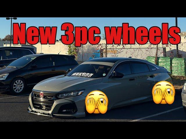 Vlog 10: i bought new 3 piece wheels