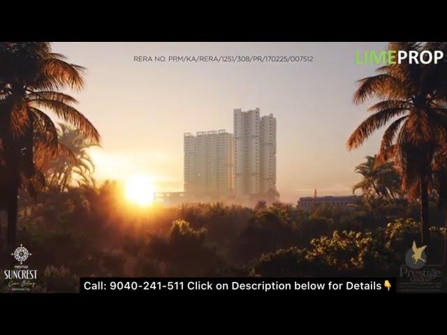 Prestige Suncrest Electronic city walkthrough - 9040-241-511- Brochure, Price,Floor Plans, Review