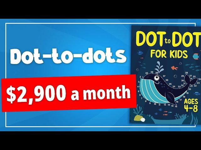 How To Make Dot to Dot Books to Sell on Amazon KDP