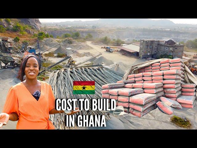 HOW MUCH DOES IT COST TO BUILD A HOUSE IN GHANA ?| A DETAILED BREAKDOWN OF COST OF BUILDING MATERIAL