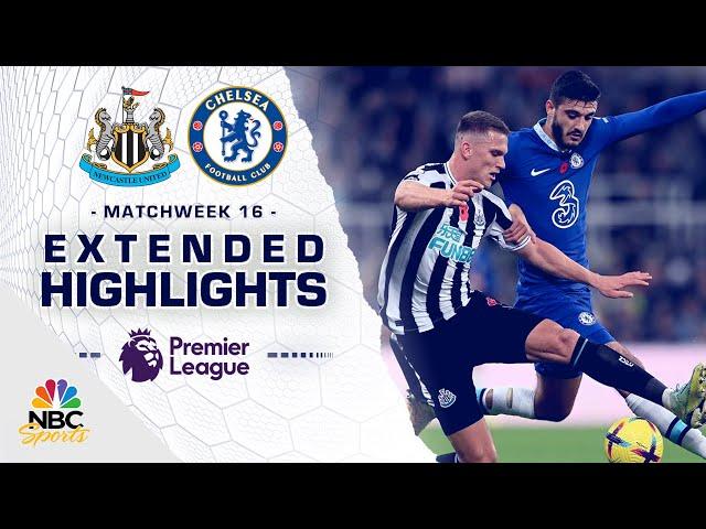 Newcastle United v. Chelsea | PREMIER LEAGUE HIGHLIGHTS | 11/12/2022 | NBC Sports