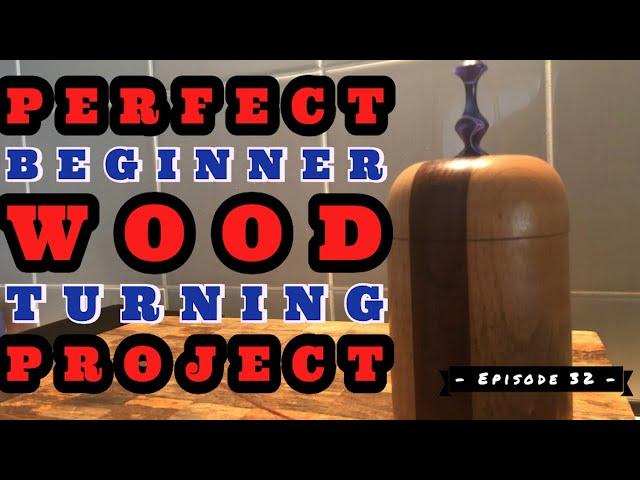 Super Easy Beginner Wood Turning Project