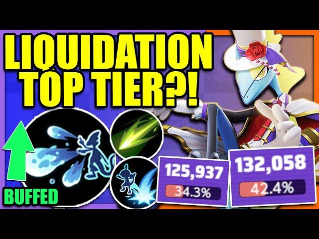 BUFFED LIQUIDATION INTELEON is an AMAZING CARRY again | Pokemon Unite