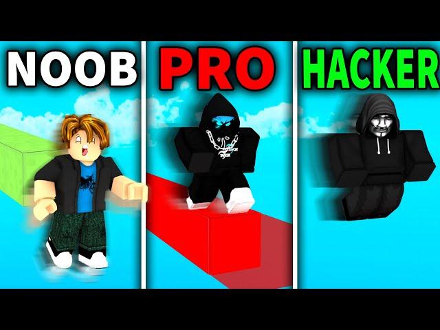 NOOB vs PRO vs HACKER in Roblox Bedwars..