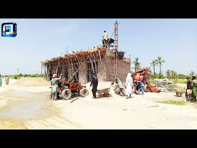 Hussaini Manzil Housing scheme Sukkur commercial market under construction