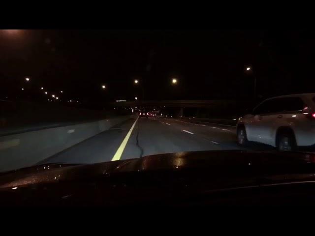 Driving a Dodge Charger RT -  Night and Day