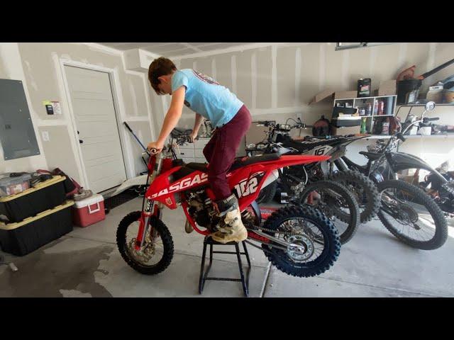 Getting Mason's Dirt Bike Ready to Rip!!!