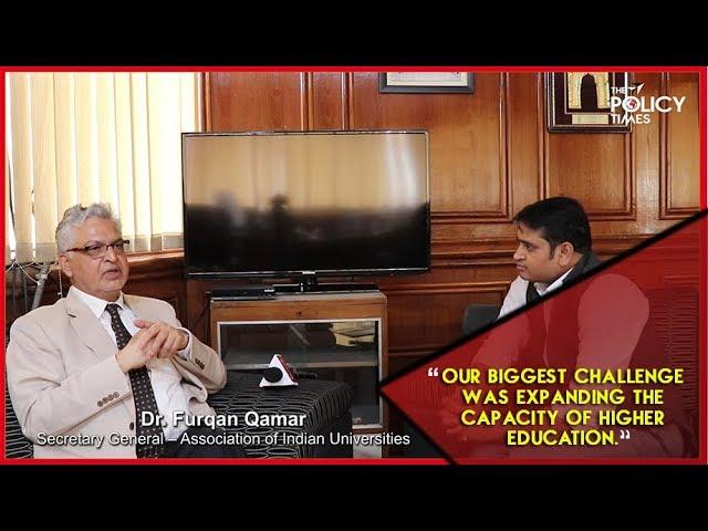 Higher education in India: Issues and Challenges | Prof Furqan Qamar