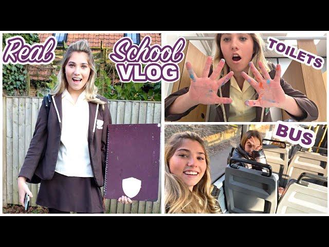 MY Real SCHOOL VLOG | Rosie McClelland