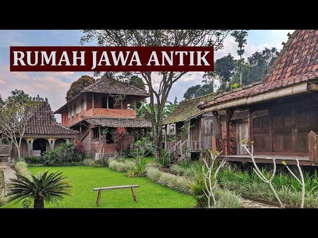 EKSTERIOR RUMAH JAWA ANTIK | Exterior Villa Resto Etnik Yang Unik Di Cijeruk Bogor | Part 1