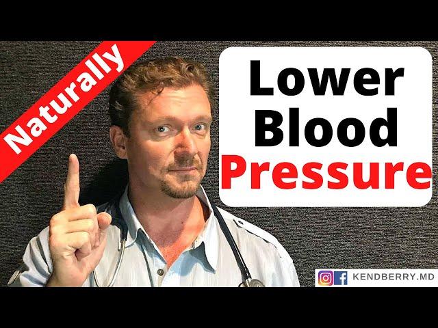 How to Lower HIGH BLOOD PRESSURE Naturally (Easy Tips)