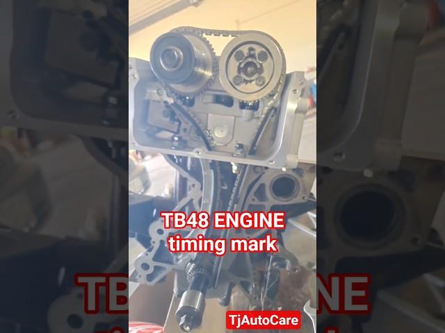 NISSAN TB48 ENGINE timing mark #mechanic ##nissan #setting #timing #mark #shorts #trending #video
