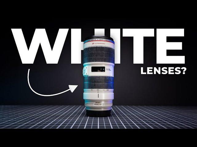 Why Are Certain Camera Lenses White?