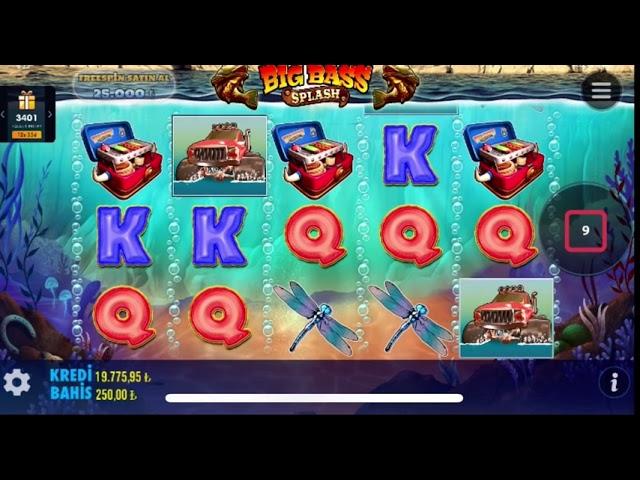 SLOT OYUNLARI | BİG BASS SPLASH |KÜÇÜK KASA YÜKSEK KASA DAYI MORELİMİZİ BOZMAYA BAŞLADI