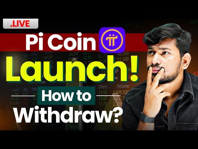  Urgent ! Pi Coin Finally Listed - How to Withdraw & Trade in INR |  Pi Coin is LIVE!
