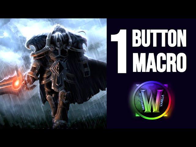 1 Button Tank and DPS Macro Setup - SuperMacros in Vanilla WoW 1.12