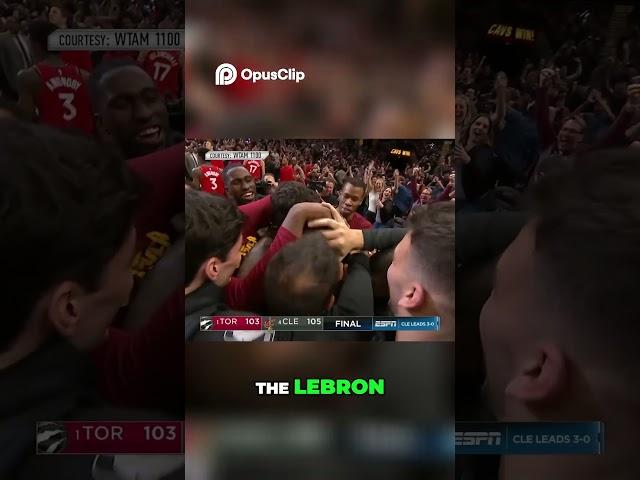 LeBron's Buzzer Beater Wins Game 3!