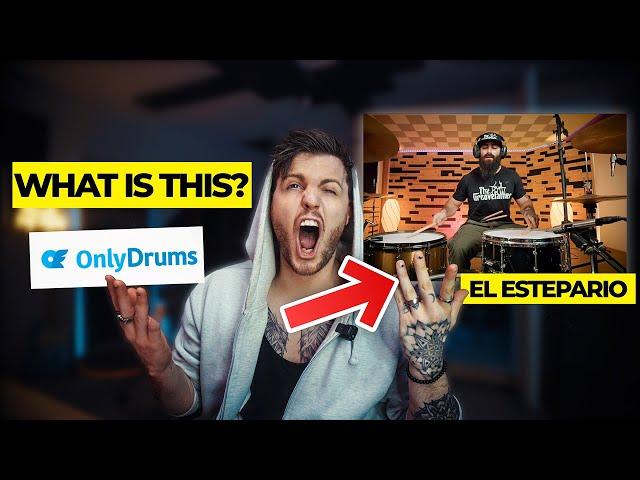 OnlyDrums?! El Estepario’s Drumming BROKE MY BRAIN! (Reaction)