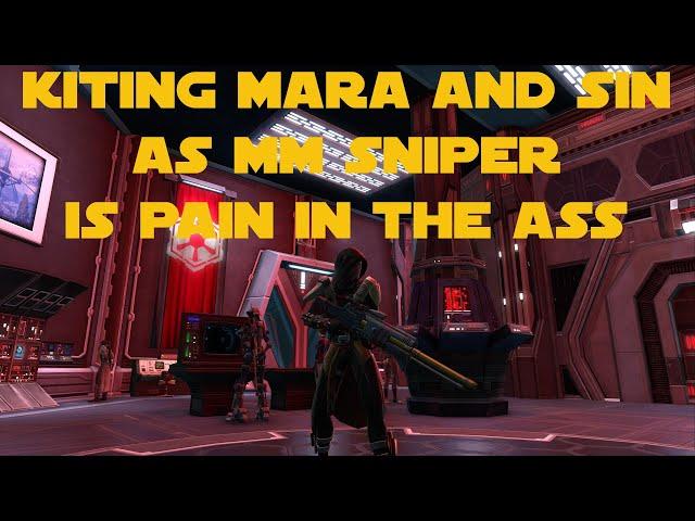 SWTOR PvP 7.2 Arena 4v4 | 2023 lvl 80 - Marksmanship Sniper - Rishi Arena | Kiting mara\sin combo