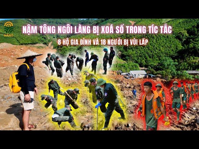 Nậm Tông Lại Thêm Một Ngôi Làng Bị Xoá Sổ 8 Ngôi Nhà Bị Thổi Bay 18 Người Bị Vùi Lấp