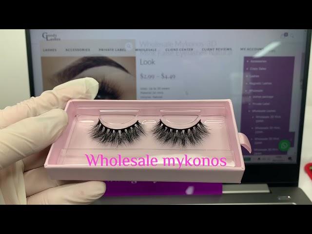 Mink Lashes | 3D Mink False Eyelashes | Fluffy Mink Lashes | Goodylashes