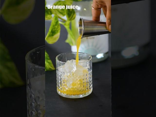Gin & Juice | How to make a cocktail with Gin, Orange Juice & Simple Syrup