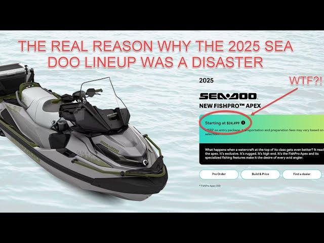 The Real Reason The 2025 Sea Doo Release is a Disaster