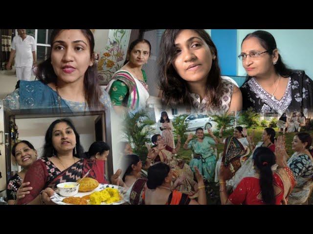 Vlog #244 Mom ka SakhiSaheli grp kitty party & lunch  | Shard Purnima Celebration me aisa kya hua