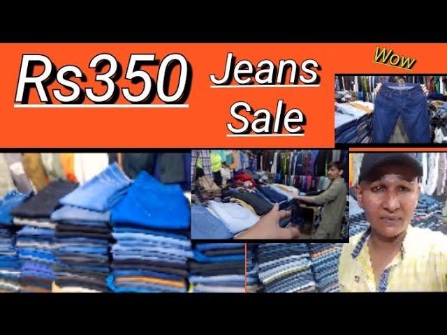 Jeans Wholesale | Jeans Rs 350 Sale | Karachi Cloth Market | Pakistan Shopping | Mens Collecttion