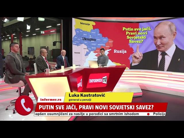 OTVORENI STUDIO-  Putin sve jači, pravi novi Sovjetski savez! NATO će se raspasti!