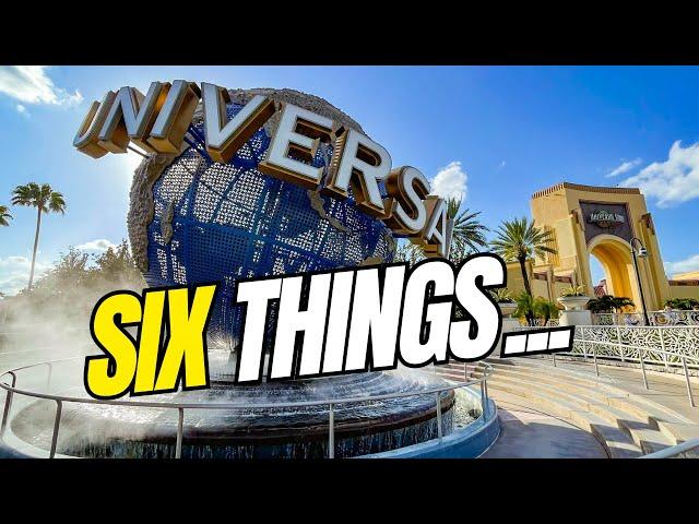 Six Things...