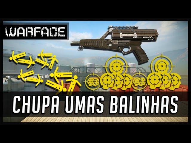 Warface Calico Pistola Chupa Umas Balinhas