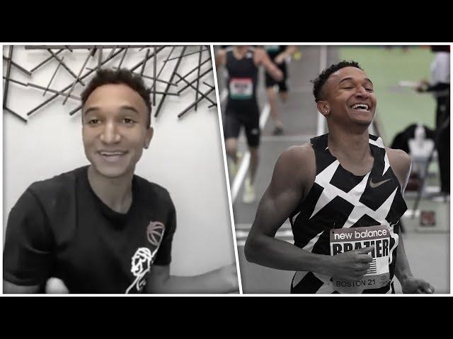 Donavan Brazier Explains His 1500m/800m Double At Olympic Trials