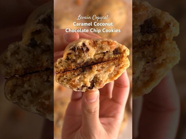 How to Make Levain Caramel Coconut Chocolate Chip Cookies #levain #cookies #recipe #food #dessert