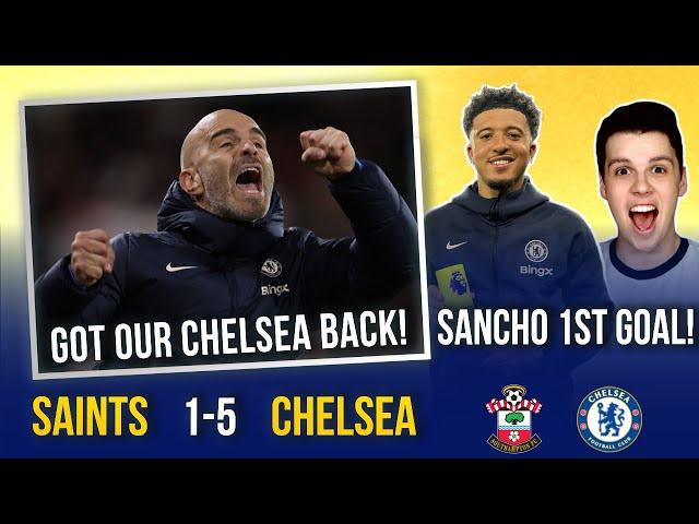 SOUTHAMPTON 1-5 CHELSEA | WE'VE GOT OUR CHELSEA BACK!  | MARESCA GOT CHELSEA COOKING! 