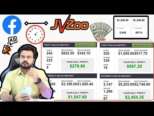 EARN $1,500 Every Month: My 1-Hour Daily Formula for JVZOO Affiliate Marketing!