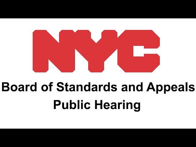 NYC Board of Standards and Appeals Public Hearing February 24, 2015 Part 2