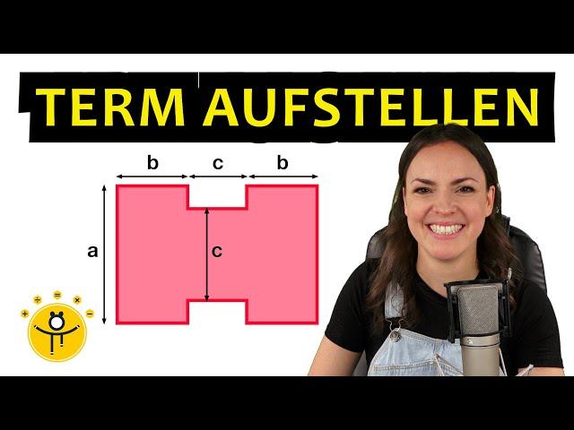 Term aufstellen und berechnen – Fläche, Umfang