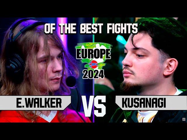 KUSANAGI (RYU) vs. E.WALKER (ED) Street Fighter League: Pro-EUROPE 2024 - DAY 8