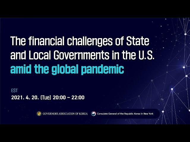 [ENG] The financial challenges of state and Local Governments in the U.S amid the global pandemic