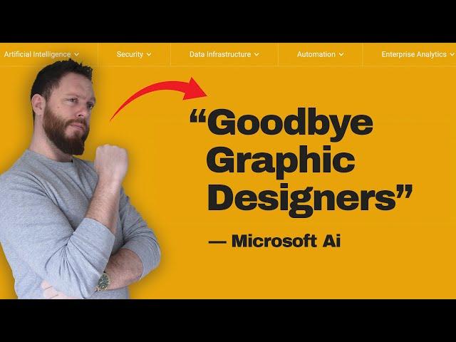 This NEW Ai Threatens To Make Designers "Go Away" (Is It That Bad?)