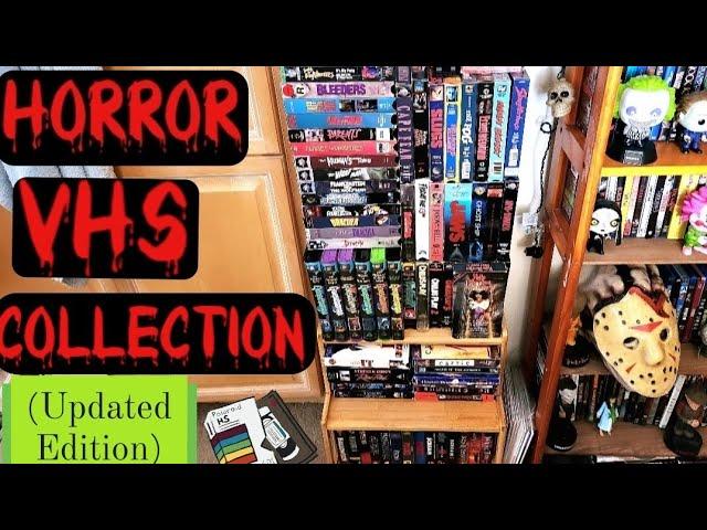 My Horror VHS Collection! (Updated 1 Year Later)