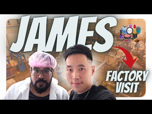 James Cosmetic Factory Visit || Vinod Vlogs from China
