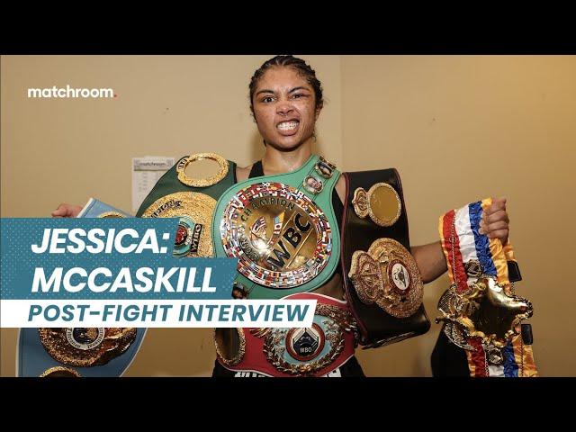 Jessica McCaskill beats Cecilia Brækhus in historic victory