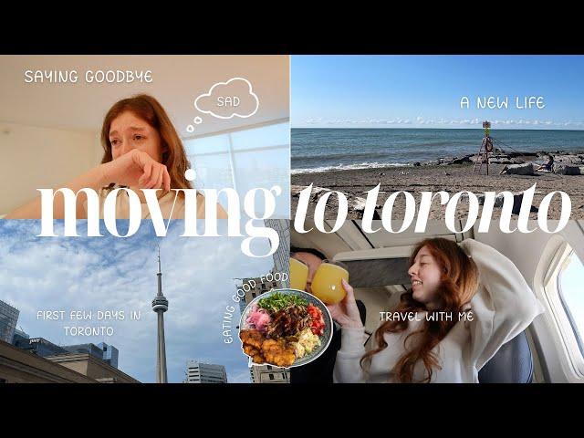 moving to toronto vlog | SURPRISE! packing up, moving and first few days in toronto