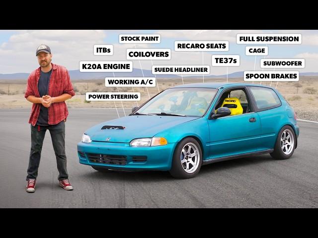 Turning a $500 Civic into a $50,000 Civic (Full Build)