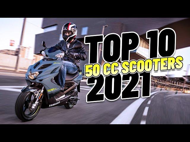 Top 10 50cc Scooters 2021!