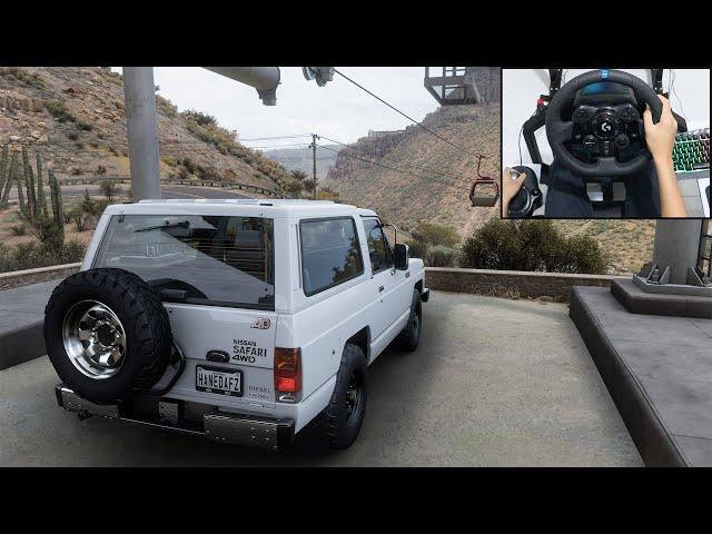 Nissan Patrol k160 - Forza Horizon 5 | Logitech g923 gameplay