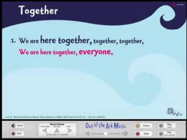Together - Words on Screen™ Original