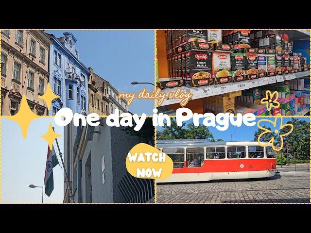 A Day in Prague | Passport Renewal + Indian Store Finds & Soulful Lunch..